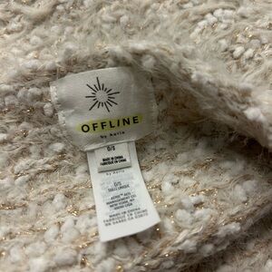 Cream Shaw scarf by aerie